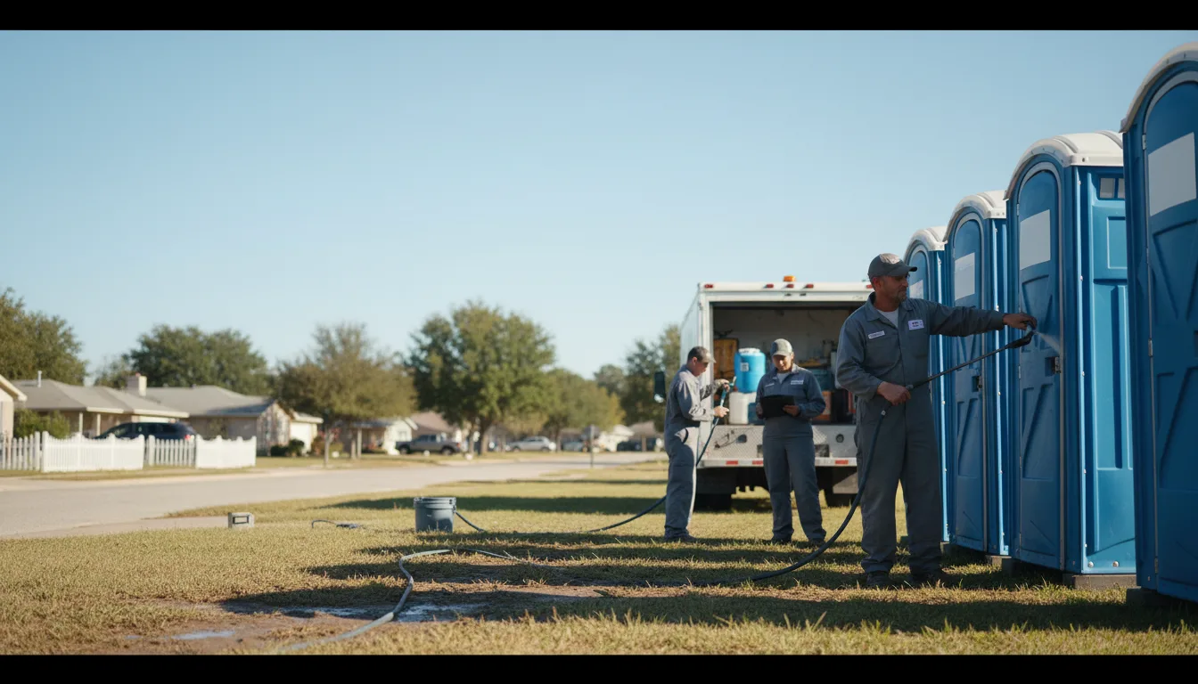 Long-Term Portable Toilet Rental in Mark, IL near me